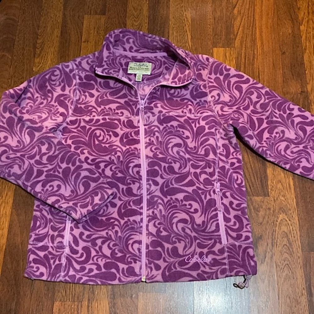 Soft outerwear type  jacket in purple.